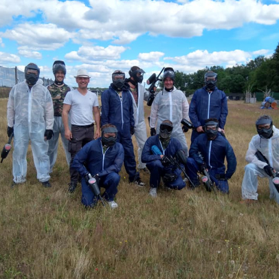 photo équipe de paintball à Cosne-Cours-sur-Loire dans la Nièvre 58